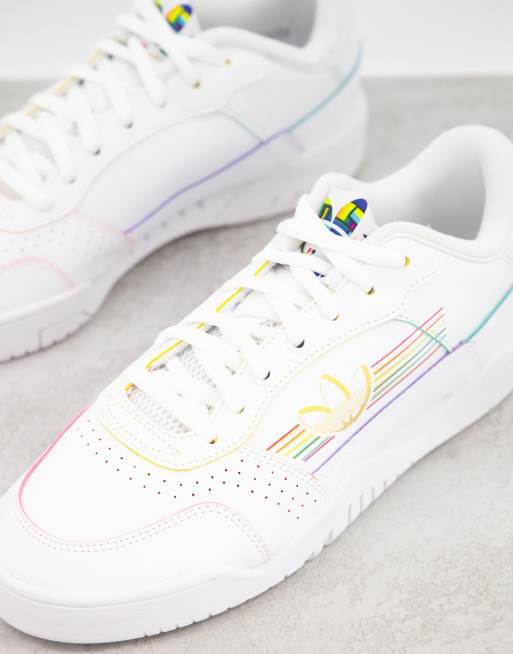 adidas Originals Pride Carrera sneakers in white | ASOS