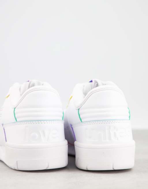 adidas Originals Pride Carrera sneakers in white