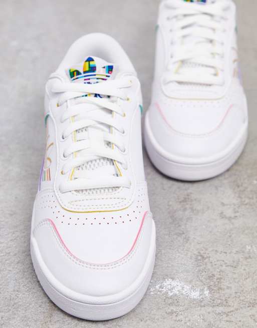 adidas Originals Pride Carrera trainers in white | ASOS