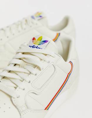 adidas originals continental 80s pride trainers