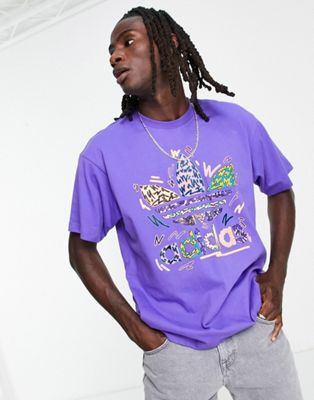adidas Originals Pride t-shirt in purple with Love Unites print - ASOS Price Checker
