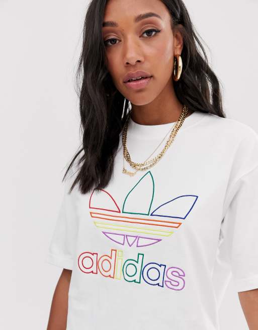 Adidas store trefoil pride