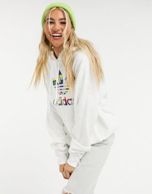 adidas rainbow hoodie