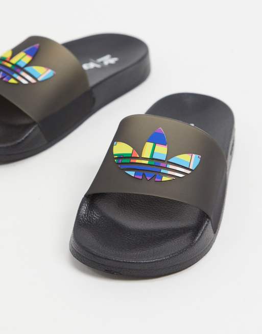 Adidas pride clearance slide