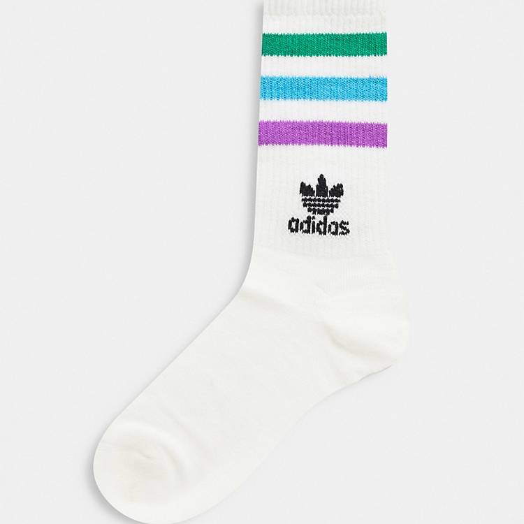 adidas Pride trefoil socks in multi | ASOS