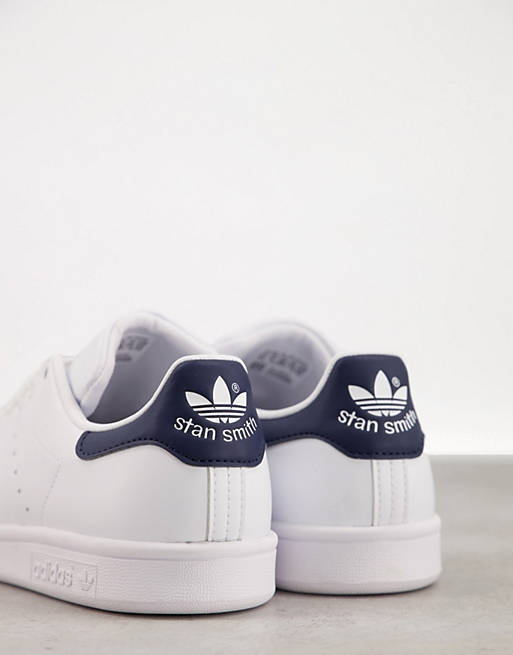 سوكر adidas Originals - Primegreen - Stan Smith - Baskets - Blanc et bleu marine سوكر