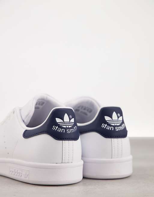 adidas Originals Primegreen Stan Smith trainers in white and navy adidas Originals Primegreen Stan Smith trainers in white and navy