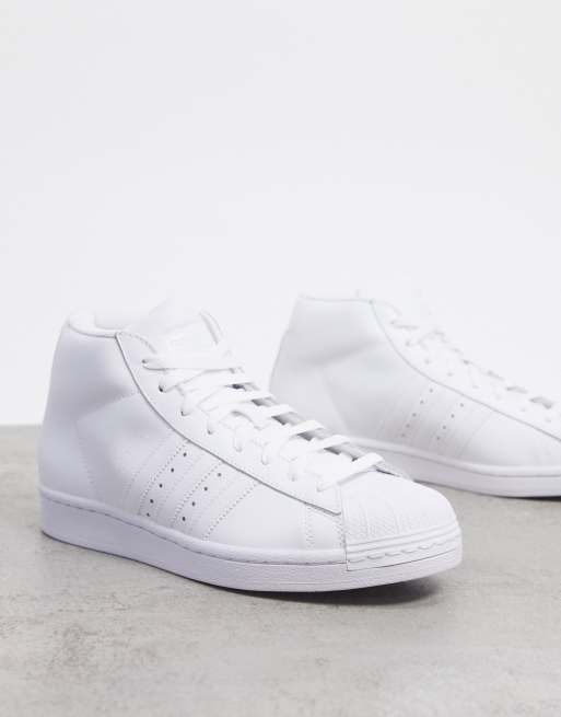 Adidas pro on sale model all white