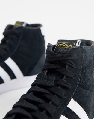 adidas Originals - Profi - Sneakers alte nere scamosciate | ASOS