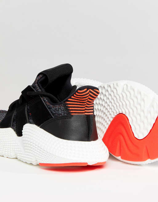 Adidas prophere black and on sale orange