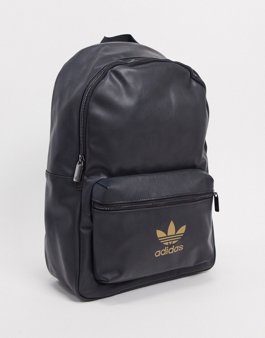 Adidas Originals PU backpack in black