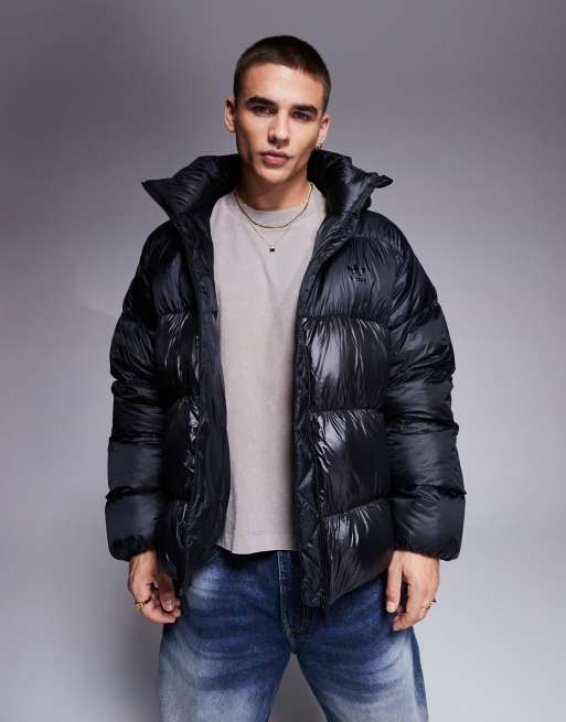 adidas Originals puffer coat in black