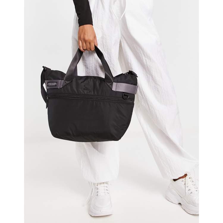 adidas Puffy Satin Shoulder Bag - Black