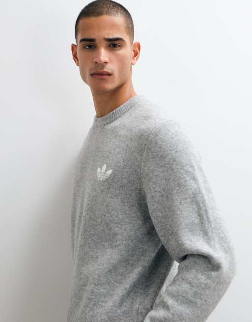 adidas Originals - Pull en maille - Gris, 4 de 5