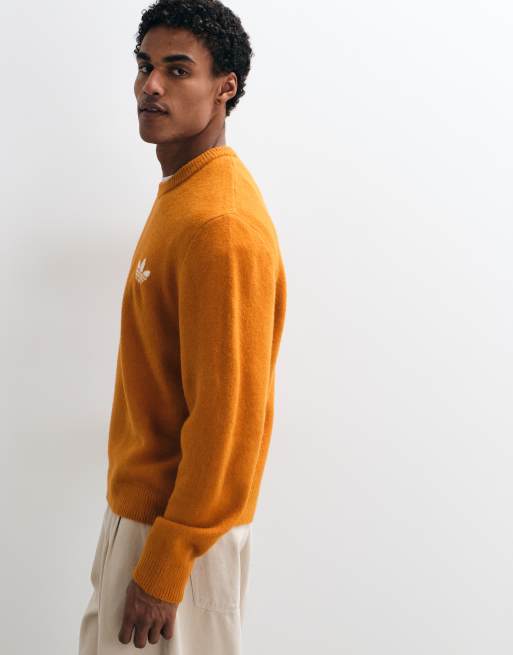 adidas Originals pull en maille marron chaud, 5 de 5