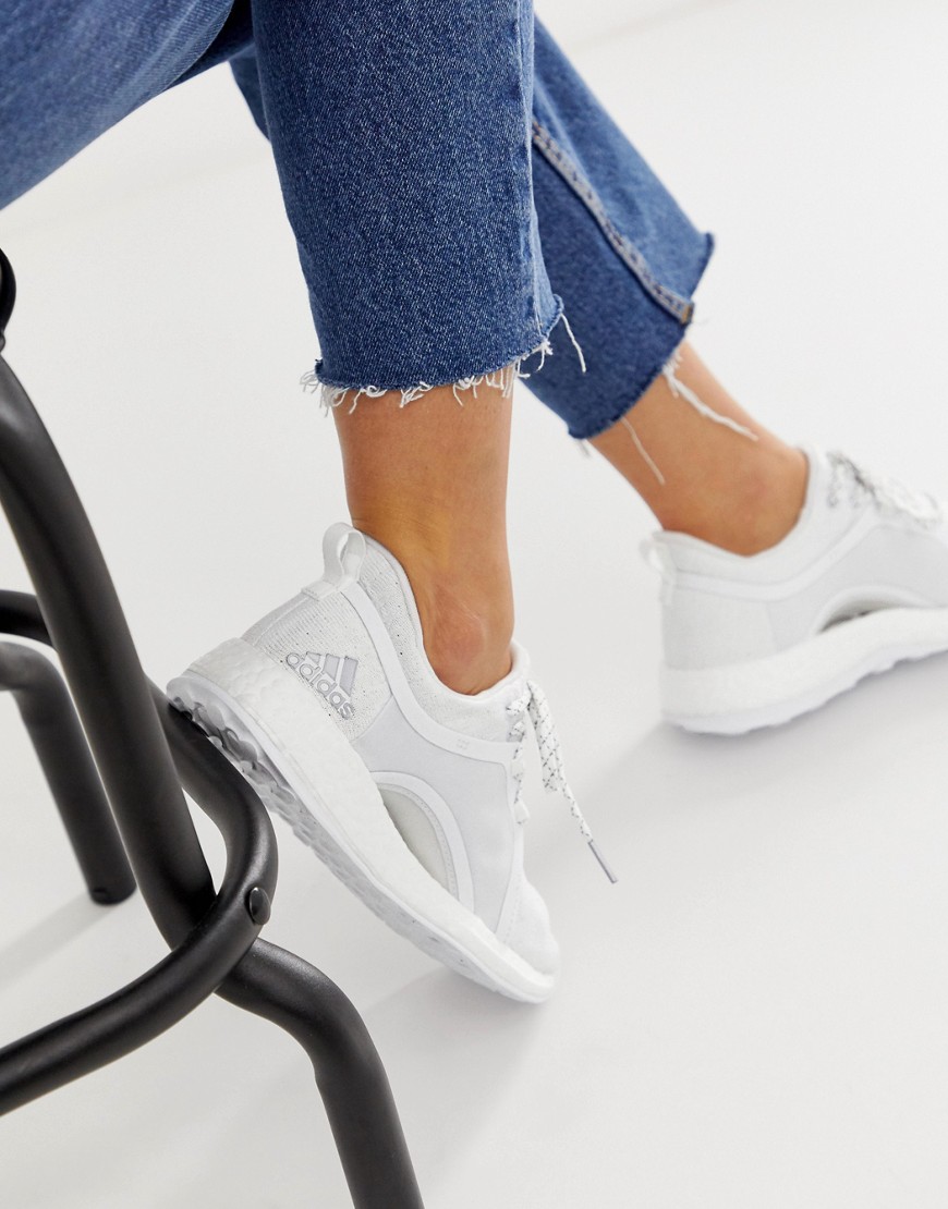 Adidas Originals - PureBoost X - Sneakers-Bianco