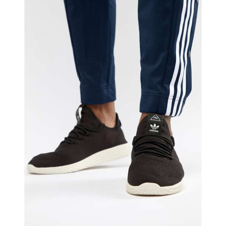 smog weerstand bieden Voorzitter adidas Originals PW Tennis HU Sneakers In Black | ASOS