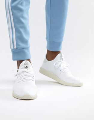 adidas originals pw tennis hu trainers in white