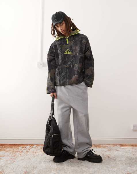 adidas Originals – Q1 – Kurtka w zielony wzór moro - view 1