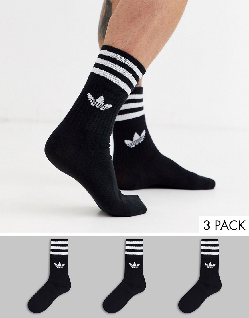 adidas Originals - Quarter - Sokken in zwart