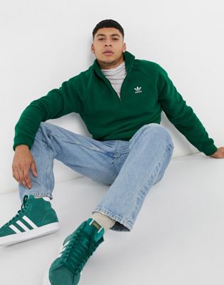 forest green adidas tracksuit