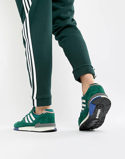 dizzy vertical Playwright adidas Originals Quesence Trainers In Green B37851 | ASOS
