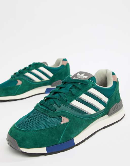 adidas Originals Quesence Trainers In Green B37851