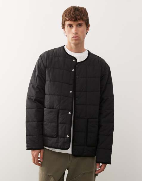 adidas Originals quilted jacket in black - view 1