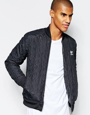 adidas mens quilted jacket