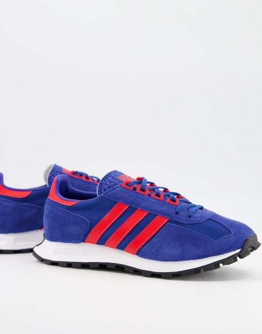 adidas Originals Racing 1 trainers in blue