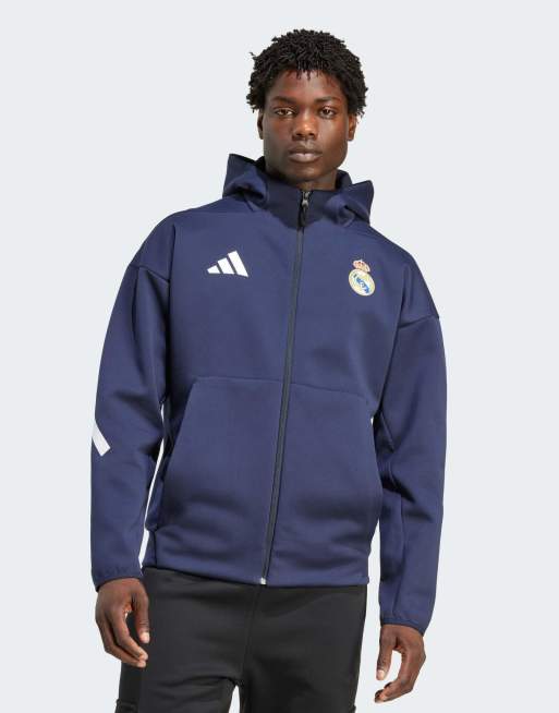 adidas Originals - Real Madrid adidas z.n.e. Anthem - Giacca color inchiostro legend