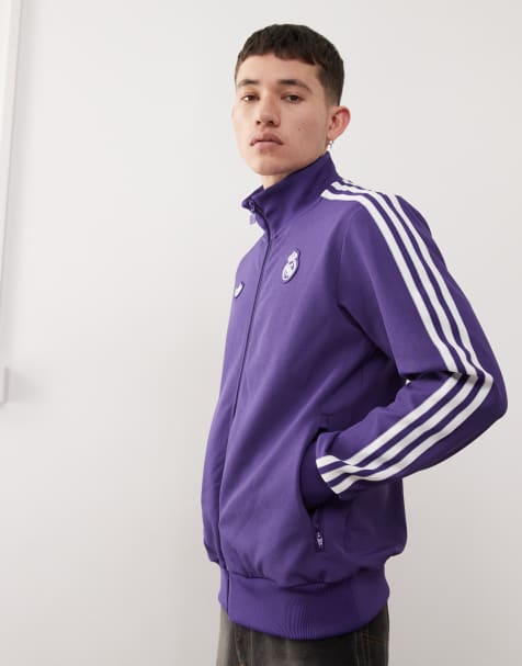 adidas Originals - Real Madrid - Terrace Icons - Haut de survêtement - Violet - view 1