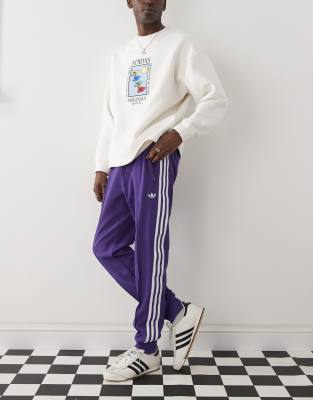 adidas Originals - Real Madrid - Terrace Icons - Pantalon de survêtement - Violet