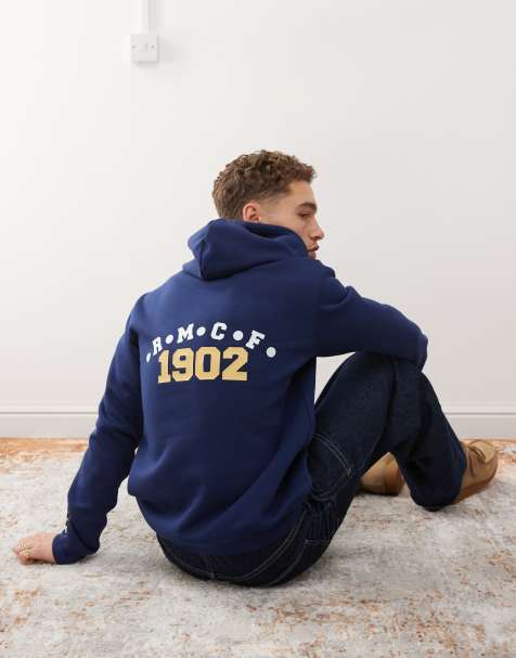 adidas Originals - Real Madrid VRCT - Felpa con cappuccio blu - view 1