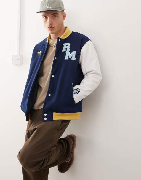 adidas Originals Real Madrid VRCT jacket in blue - view 1