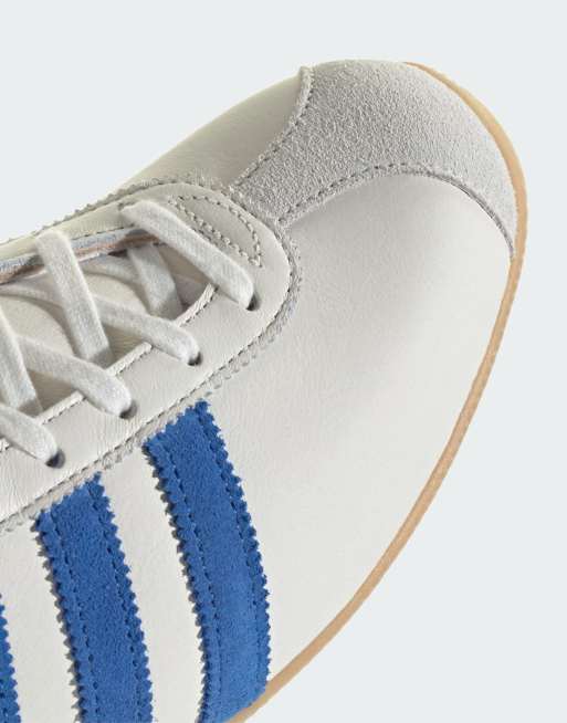 adidas Originals – Record – Sneaker in Weiß und Blau, 3 von 5