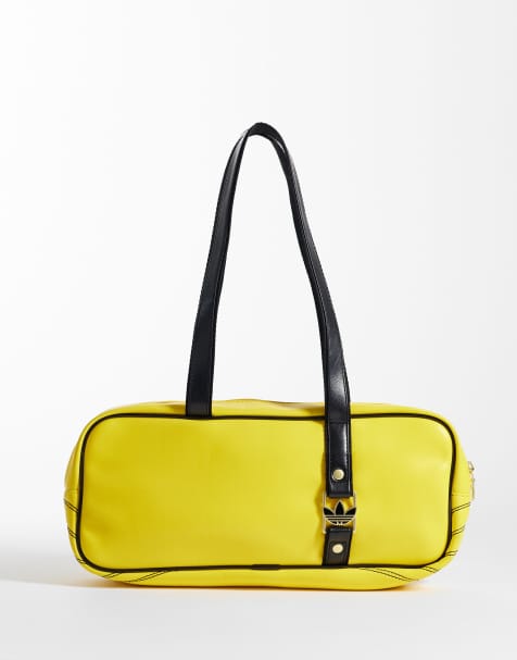adidas Originals rectangle shoulder bag in yellow - view 1
