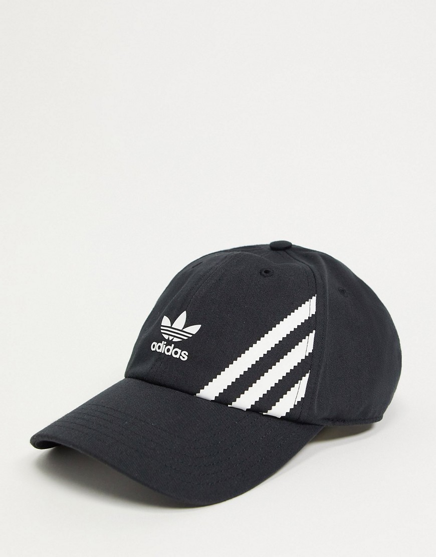 Adidas Originals recycled Superstar strapback cap-Black