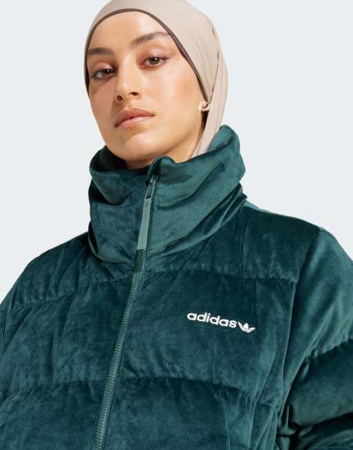 Velvet adidas jacket sales