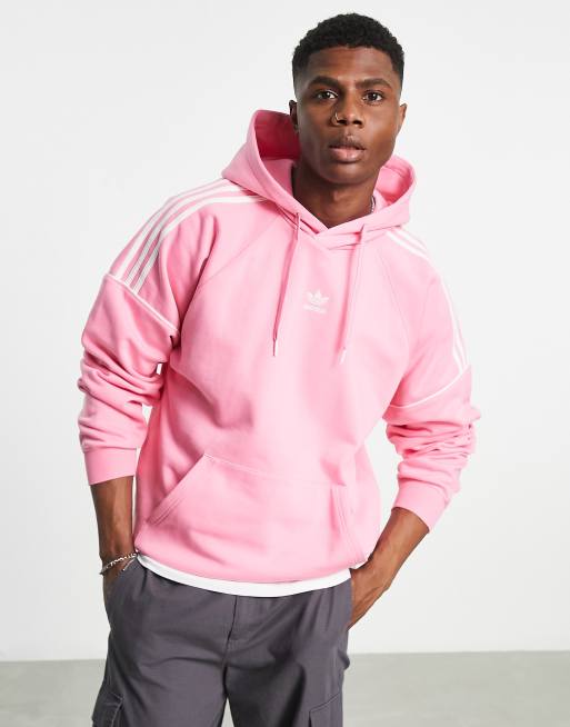 adidas Originals Rekive Trefoil hoodie in pink ASOS