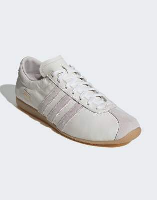 adidas Originals Rekord shoes in core white / chalk pearl / gum