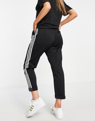 pantaloni adidas rosso