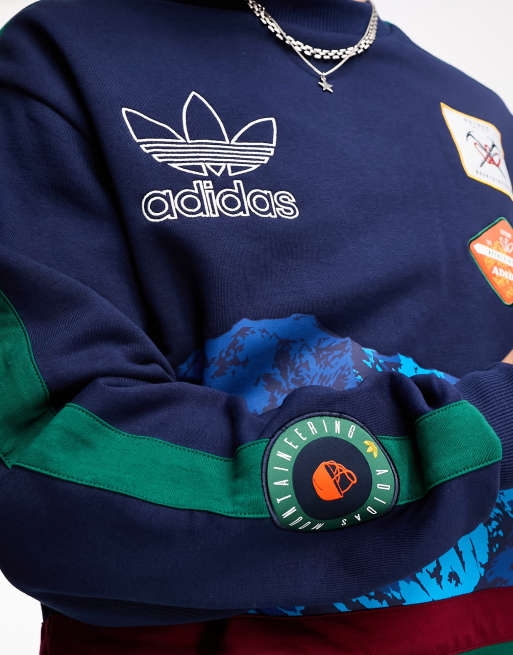 Adidas art cheap crew sweatshirt