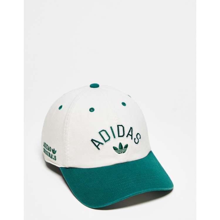 White best sale hat adidas