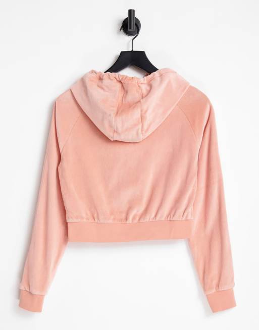 Felpa adidas new arrivals rosa cipria
