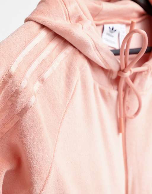 Felpa adidas rosa cipria clearance