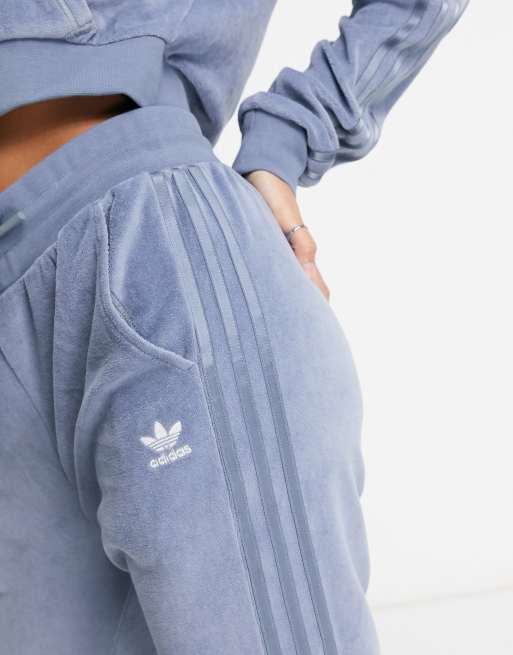 Jogging adidas velour sale