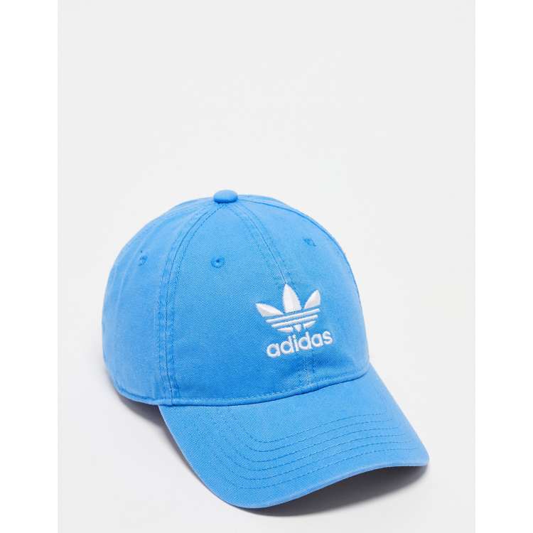 Adidas Relaxed Strap-Back Hat Blue - Originals Hats