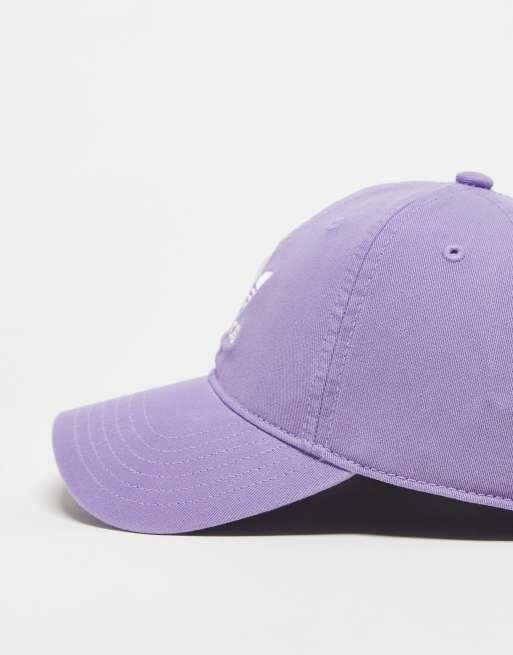 adidas Originals Relaxed Strapback cap in lilac | ASOS