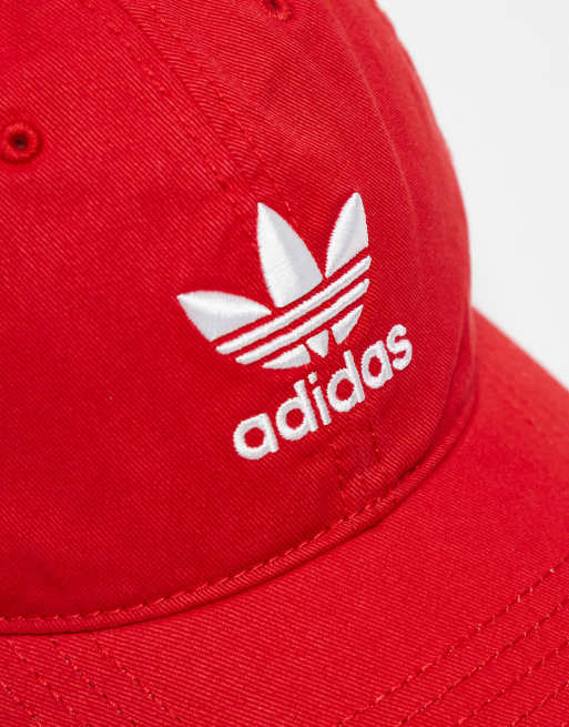 adidas Originals Relaxed Strapback cap with trefoil detail